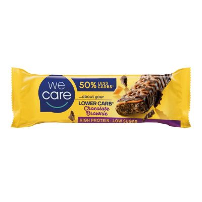 We Care Lower carb chocolate brownie