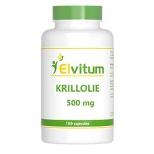 Foto van Elvitaal Krill olie 500 mg