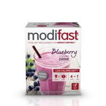 Foto van Modifast Intensive milkshake blueberry