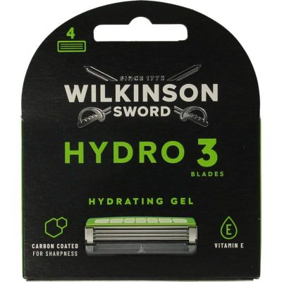 Wilkinson Hydro 3 skin protection mesjes 4 stuks - Scheerinstrumenten