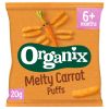 Afbeelding van Organix Goodies Melty corn puffs carrot 6+ maanden bio