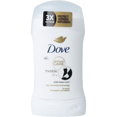 Dove Deodorant stick invisible dry 40 Milliliter - Deodorant