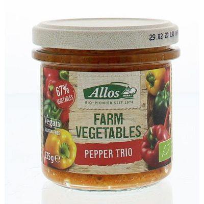 Allos Farm vegetables pepper trio