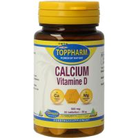 Toppharm calcium vitamine d 500mg