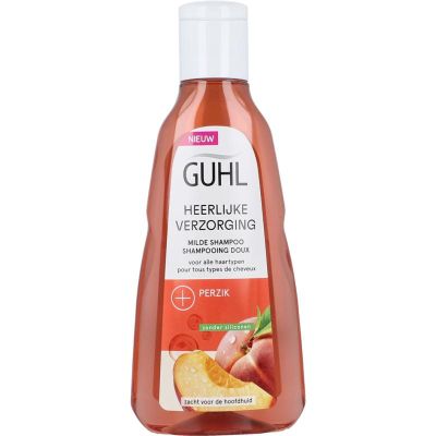 Guhl Shampoo verzorging perzik 250 Milliliter - Shampoo
