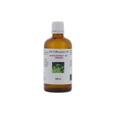 Cruydhof Stevia wit original Cruydhof Stevia wit original 100 milliliter - Overig reform/levensmiddelen