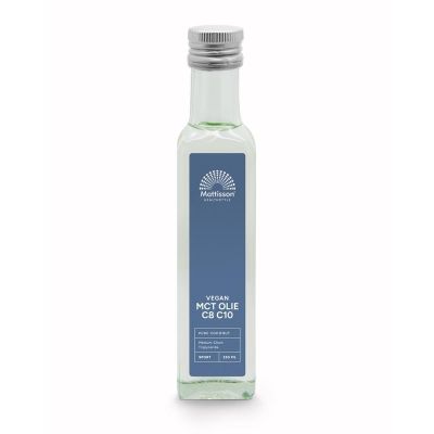 Mattisson MCT olie blend C8 60% C10 40% Mattisson MCT olie blend C8 60% C10 40% 250 Milliliter - Overige vitaminen/mineralen