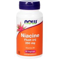 NOW Niacine flush vrij 250 mg