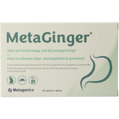 Metagenics Metaginger 30 capsules - Overige vitaminen/mineralen