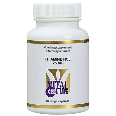 Vital Cell Life Thiamine HCL 25 mg