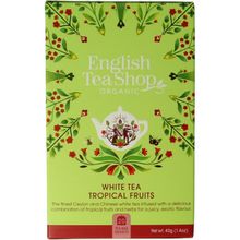 Foto van English Tea Shop White tea tropical fruits bio