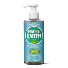 Foto van Happy Earth Pure hand soap cedar lime