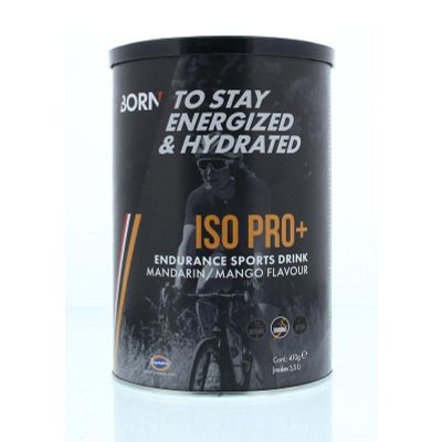 Born Iso pro+ mandarijn mango Born Iso pro+ mandarijn mango 420 gram - Sportvoeding