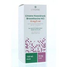 Foto van Livsane Hoestdrank broomhexine 8 mg