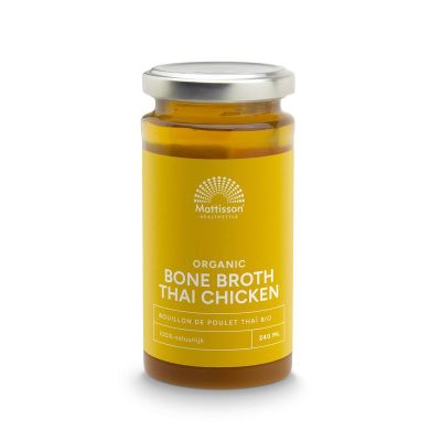 Foto van Mattisson Organic Thai chicken bone broth