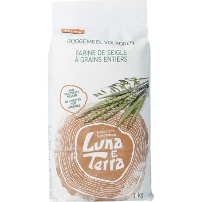 Luna E Terra Roggemeel volkoren bio Luna E Terra Roggemeel volkoren bio 1 kilogram - Voeding