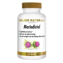 Golden Naturals Mariadistel Foto van Golden Naturals Mariadistel