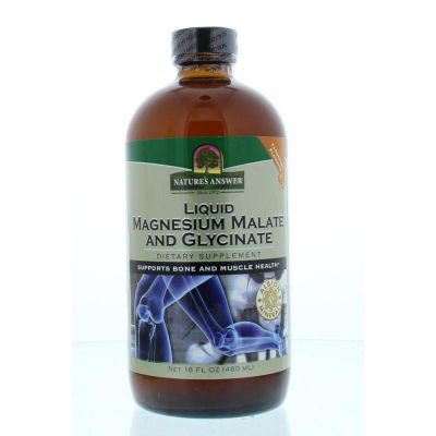 Natures Answer Vloeibaar magnesium malaat & bisglycinaat