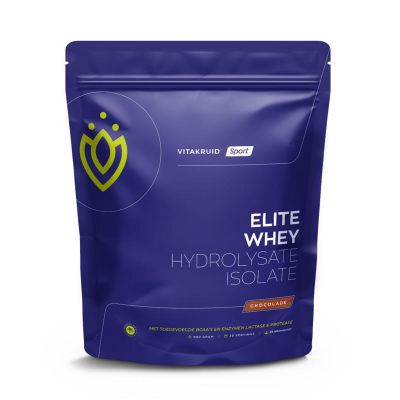 Vitakruid Elite whey protein chocolade