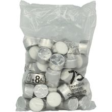 Foto van Neutraal theelicht wit 8uur zak