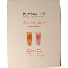 Foto van Human+Kind Giftset natural glow