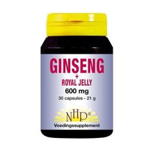 Foto van NHP Ginseng royal jelly 600 mg