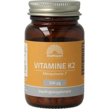 Foto van Mattisson Vitamine K2 200 mcg/MK7