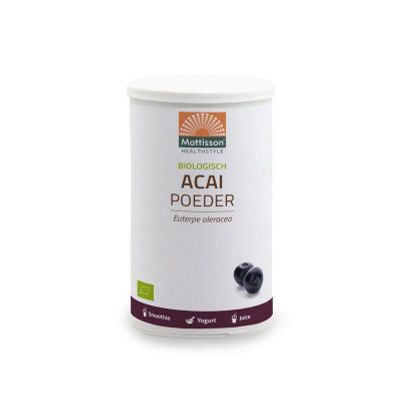 Mattisson Absolute acai poeder bio 125 gram - 