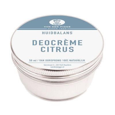 Pigge Huidbalans deocreme citrus