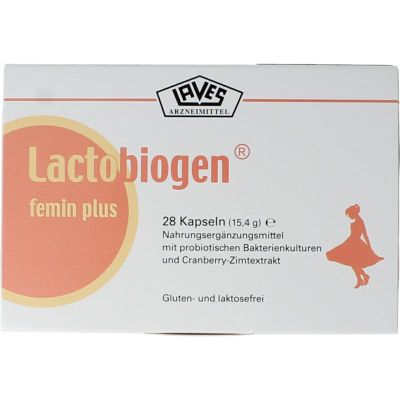 Laves Lactiobiogen femin plus 28 capsules - Algemeen