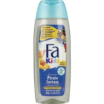 FA Kids douche & shampoo piraat