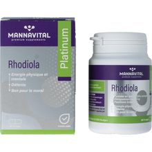 Mannavital Rhodiola platinum Foto van Mannavital Rhodiola platinum