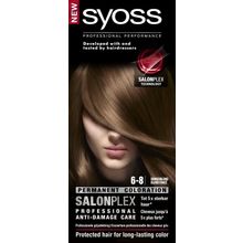 Foto van Syoss Color baseline 6-8 donkerblond haarverf