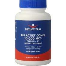 Foto van Orthovitaal B12 Actief combi 10.000 mcg