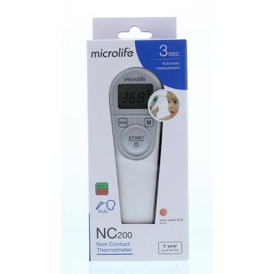 Foto van Microlife Non-contact thermometer NC200