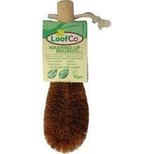 Loofco Afwasborstel handvat kokos bio Foto van Loofco Afwasborstel handvat kokos bio