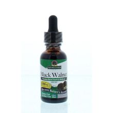 Foto van Natures Answer Zwarte walnoot extract 1:1 alcoholvrij 2000 mg