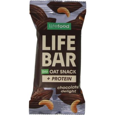 Lifefood Lifebar oatsnack proteine chocolate delight bio