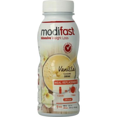 Modifast Go! drinkmaaltijd vanille 236 ml - Maaltijdvervangers