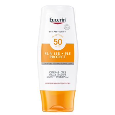 Eucerin Sun PLE protection allergie creme gel factor 50