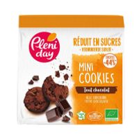 Pleniday Chocolate chip cookies mini -44% suiker bio