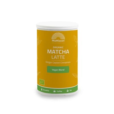 Mattisson Latte matcha gember - Ceylon kaneel bio