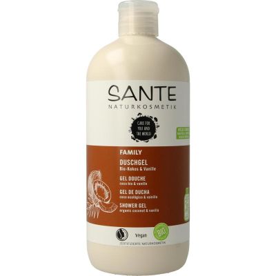Sante Family showergel coconut & vanilla bio