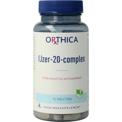 Orthica IJzer 20 complex 90 tabletten - Mineralen multi