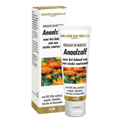 Golden Naturals Anaalzalf 50 Milliliter - Aambeien
