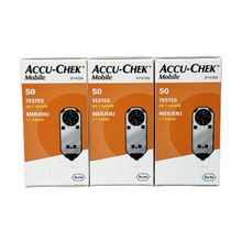 Foto van Accu Chek mobile teststrips voordeelverpakking