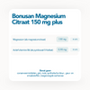 Afbeelding van Bonusan Magnesiumcitraat 150 mg plus