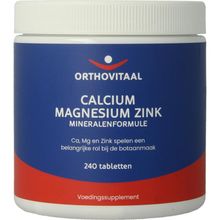 Foto van Orthovitaal Calcium magnesium zink
