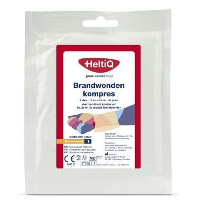 Foto van Heltiq Brandwondenkompres