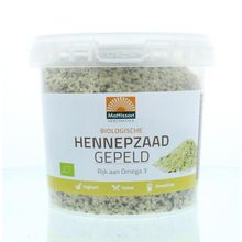 Foto van Mattisson Absolute hemp seeds hulled hennepzaad gepeld